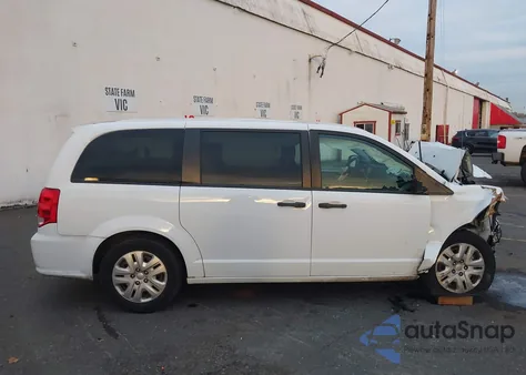 2019 Dodge Grand Caravan Se z USA, uszkodzony, nr VIN 2C4RDGBG3KR756381